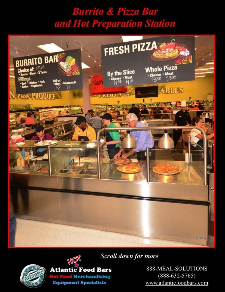 Atlantic Food Bars - Burrito & Pizza Bar and Carving Prep Station 3