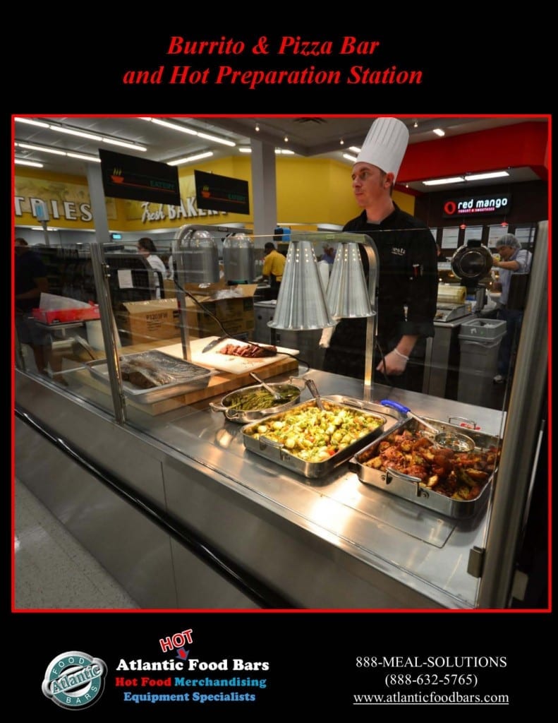 Atlantic Food Bars - Burrito & Pizza Bar and Carving Prep Station 2