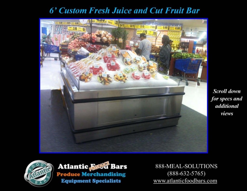 Atlantic Food Bars - Custom Fresh Juice and Cut Fruit Bar 1