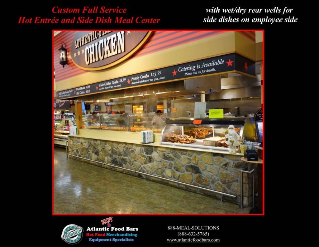 Atlantic Food Bars - Custom Hot Entree & Side Meal Center 1