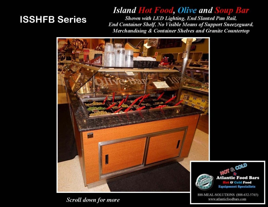 Atlantic Food Bars - Island Hot Food, Soup and Olive Bar - ISSHFB-ECS-GC-LB-LED-RSD2-SPR-VH 4