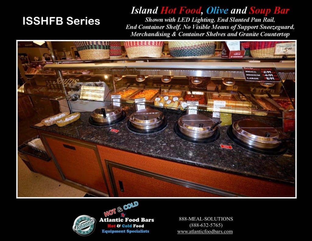 Atlantic Food Bars - Island Hot Food, Soup and Olive Bar - ISSHFB-ECS-GC-LB-LED-RSD2-SPR-VH 5