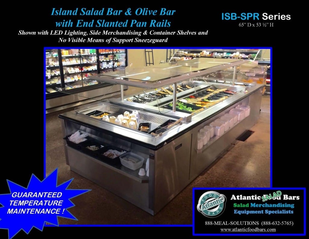Atlantic Food Bars - Island Salad and Olive Bar - ISB14863-SPR-SPR-VH 2