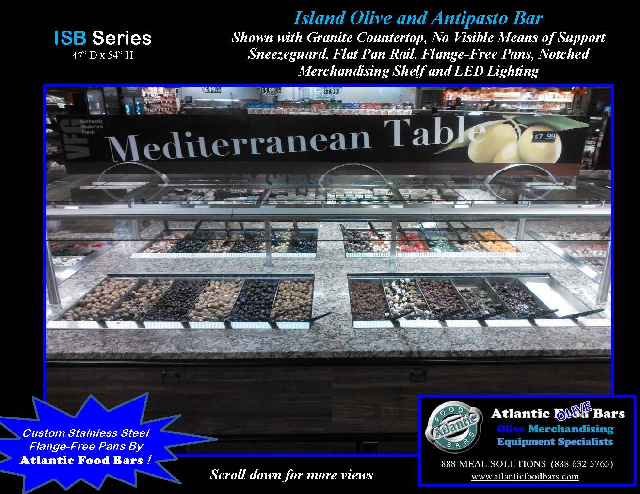 Atlantic Food Bars - Island Olive and Antipasto Bar - ISB16073-GC-LB-VH-SCS-FPR2 1