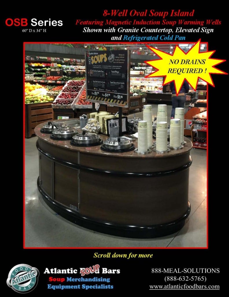 Atlantic Food Bars - 8' Oval Soup Bar with Elevated Sign and Refrigerated Cold Pan - OSB9246-GC-ISW-LB-RCP_Page_2