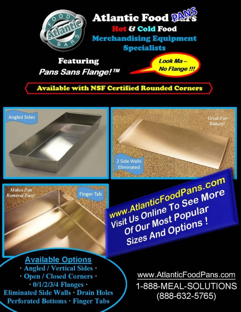 Atlantic Food Bars - Stainless Steel Food Pans 4