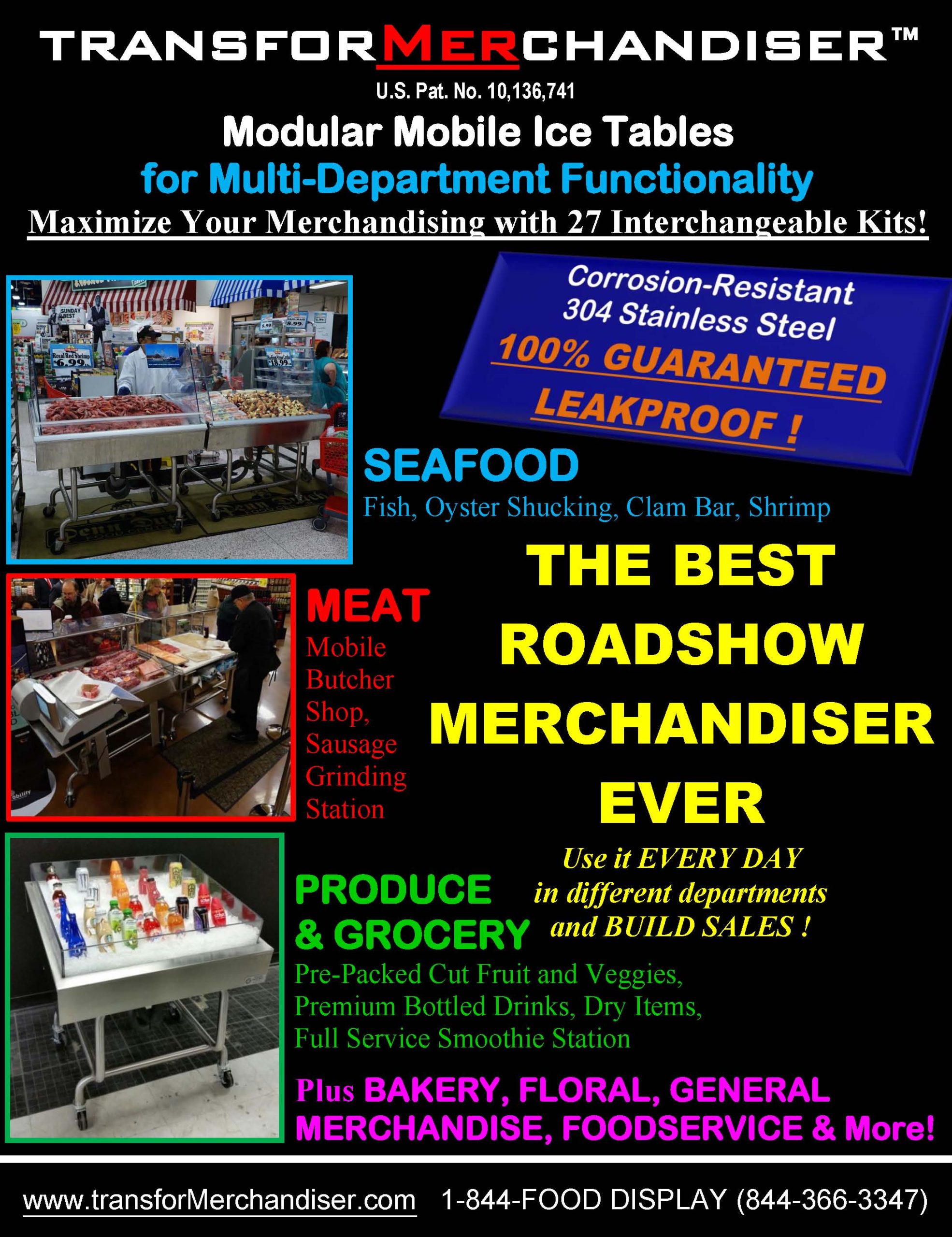 Atlantic Food Bars - The transforMerchandiser - Roadshow Mobile Ice Displays 1