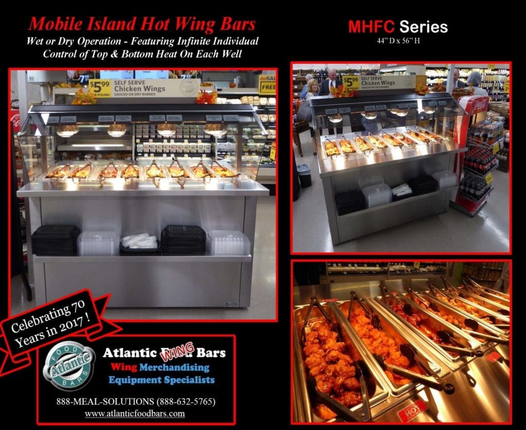 Testimonial Tyson chicken wings FLY with Atlantic Hot Wing Bars!