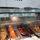 Atlantic Food Bars - Convertible Full Service to Self Service Sneezeguard for Refrigerated and Hot Food Bars
