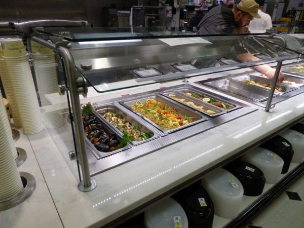Convertible Hot Cold Food Lineup with Soup Counter Goes from Full to Self Service - Atlantic Food Bars - HCCSFB15640 SW4840 4