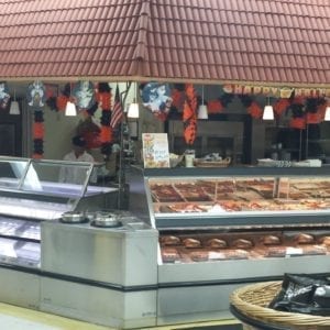 Combination Service Hot Food and Refrigerated Sushi Merchandiser with Wedge Soup - Atlantic Food Bars - TTN14444 SILR724