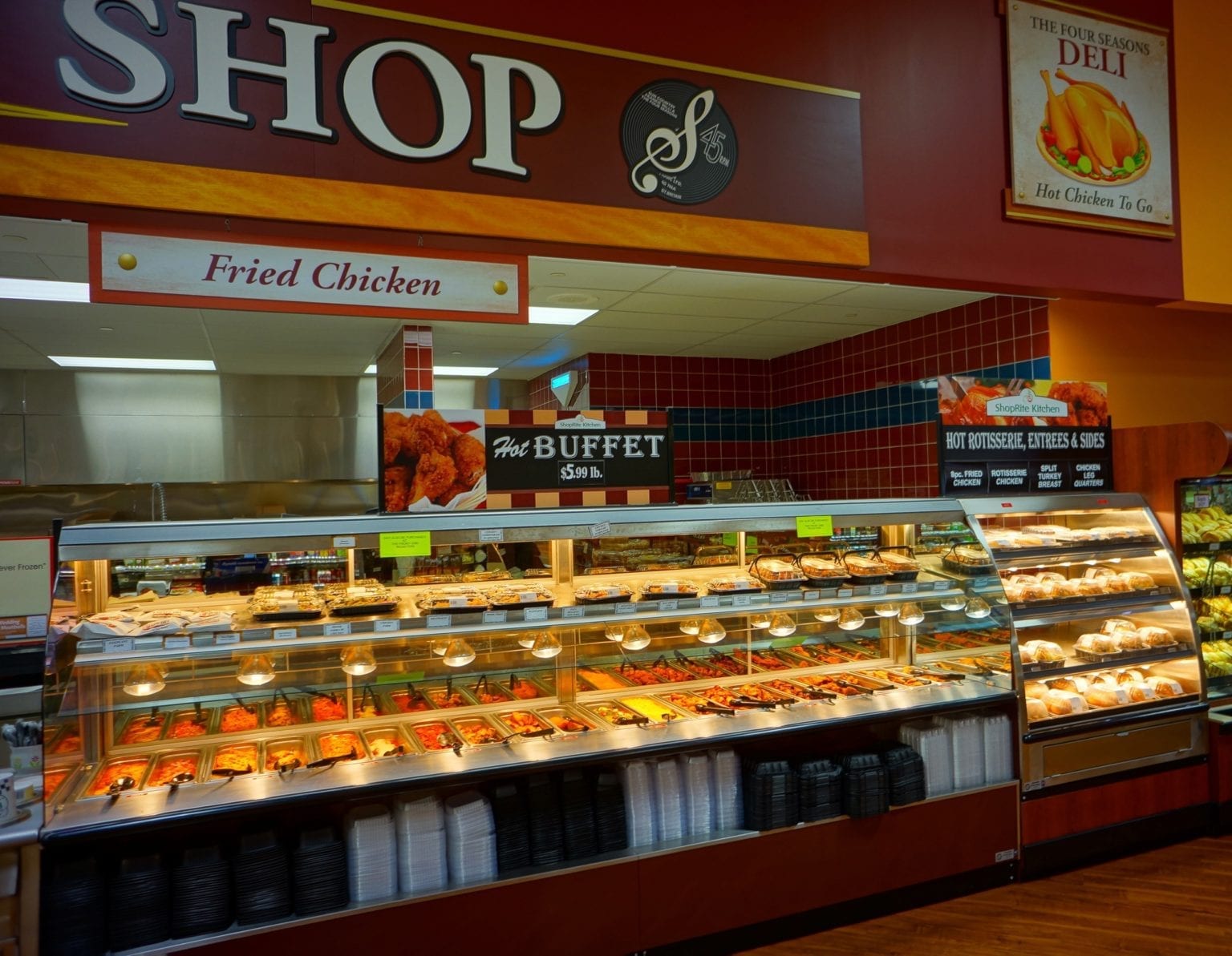 Combination OverUnder Hot Food Bar Nantucket SelfService Display