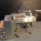 Mobile Oyster Shucking Station with Clam Bar - transforMerchandiser - Atlantic Food Bars - MIT3636-FSKT-MCB-OSSKT-SSKT 2