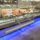 Refrigerated Seafood Case with LED Lighting - Atlantic Food Bars - (2) FSCN9642-LED 4