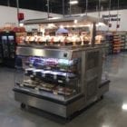 Combination Hot Over Cold Grab & Go Merchandiser - Double Sided - Atlantic Food Bars - HCIT4862-LP 1