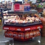 Hex-A-Hot Island Packaged Hot Food Hexagon - One Level - Atlantic Food Bars - HXH7263 2