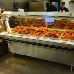 In-Line Full Service Hot Meal Merchandiser - Atlantic Food Bars - SHFB7240 1