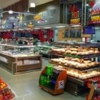 Island Express Plus Three Level Hot Grab and Go Merchandiser - Wide Model - Atlantic Food Bars - IMN7245-AS 1