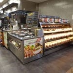 Low Profile Hot Grab & Go Chicken Merchandiser with 6-Well Soup Station WRGCL9637 SW6030 3