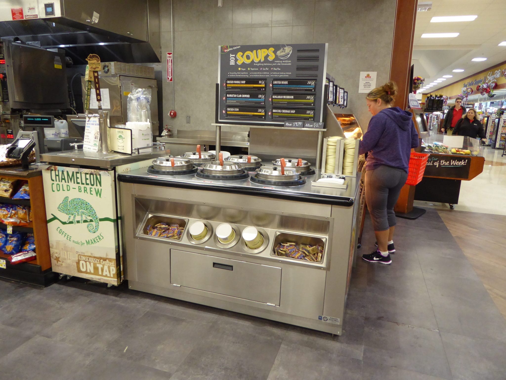 Hot Grab & Go Food & Soup Station with 6 Wells WRGCL9637 SW6030