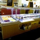 Narrow Island Salad Bar with Tray Slide - Atlantic Food Bars - ISBN8744-TS 2