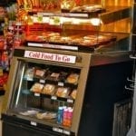 One Sided Combination Hot Over Cold Packaged Food Case - Atlantic Food Bars - HCWT3642 1