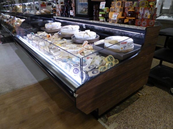 Refrigerated Cheese Display Case - Customized Low-Profile Multi-Deck Grab & Go Merchandiser - Atlantic Food Bars - ILR 1