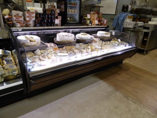 Refrigerated Cheese Display Case - Customized Low-Profile Multi-Deck Grab & Go Merchandiser - Atlantic Food Bars - ILR 4