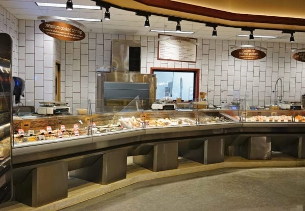 Refrigerated Seafood Display Cases on Pedestal Bases - Atlantic Food Bars - FSCN-W-P 5