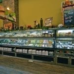 Salad Bar and Soup Bar with Overhead Refrigerated Grab and Go Canopy - Atlantic Food Bars - SLSB19236 SOG4836-RC 1