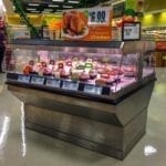 Single Level Shop Around Hot Rotisserie Chicken Grab and Go Merchandiser - Atlantic Food Bars - IHH6353 1