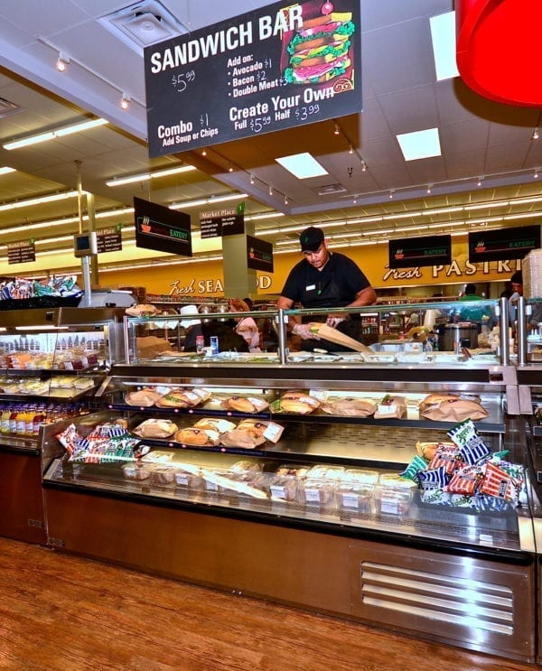 Sushi Bar and Sandwich Prep Station - Atlantic Food Bars - SILR 2