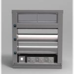 Titan Combination Full Service Bulk Hot Over Self Service Packaged Hot Food Merchandiser - Atlantic Food Bars - TTN2-4839 1