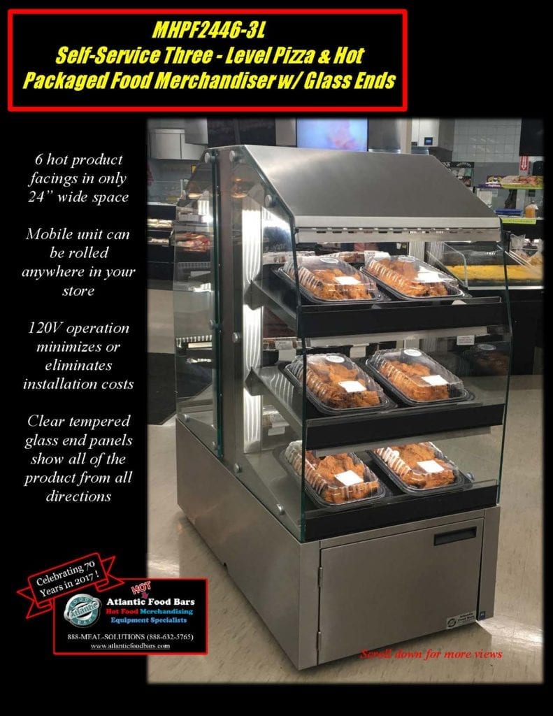 Atlantic Food Bars - Three Level Mobile Hot Packaged Food Module with Top Heat - MHPF2446-3L_Page_1