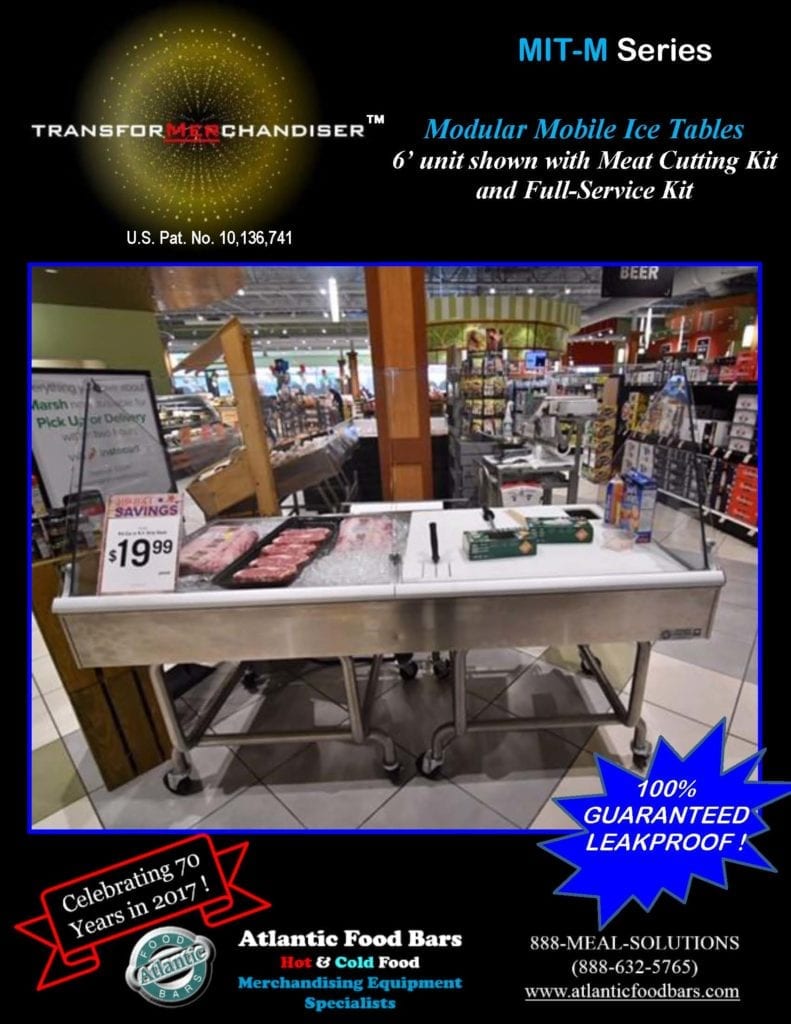 Atlantic Food Bars - Modular Mobile Ice Tables - Sell Meat, Seafood, Produce and more with Interchangeable Kit System - The transforMerchandiser_Page_2