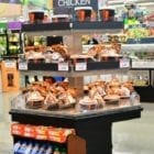 Hex-A-Hot Rotisserie Chicken Hexagon Two Levels - Atlantic Food Bars HXH5648-T 1
