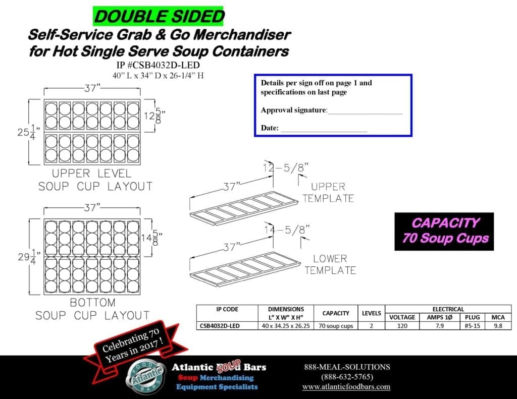 Atlantic Food Bars - Single and Double Sided Hot Soup Saver for Conversion to Grab and Go Soup Merchandising - CSB Drawings_Page_6