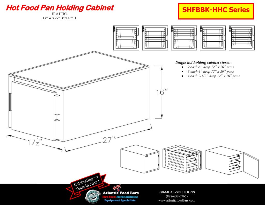 Atlantic Food Bars - Convertible Self to Full Service Hot Food Bars and Salad Bars - HFB-CSZ and SBN7-CSZ Series_Page_11
