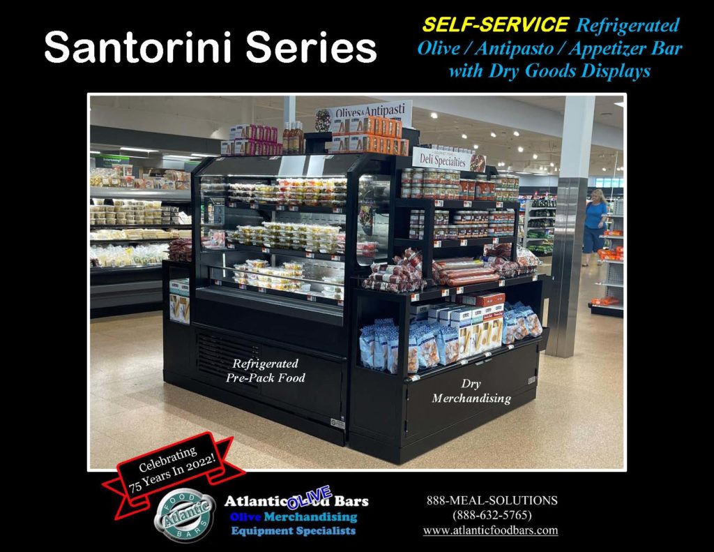 Atlantic Food Bars - Self Service Refrigerated Bulk and Packaged Olive Bar Island with Dry Goods Displays - Santorini Series_Page_3