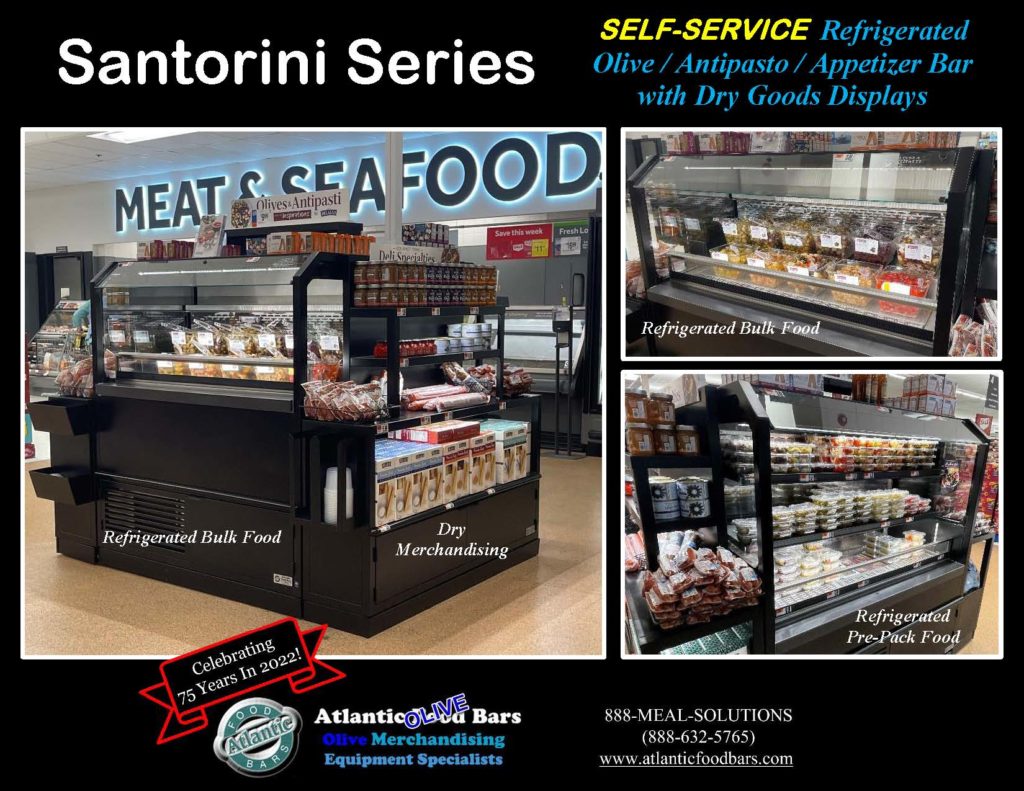 Atlantic Food Bars - Self Service Refrigerated Bulk and Packaged Olive Bar Island with Dry Goods Displays - Santorini Series_Page_4