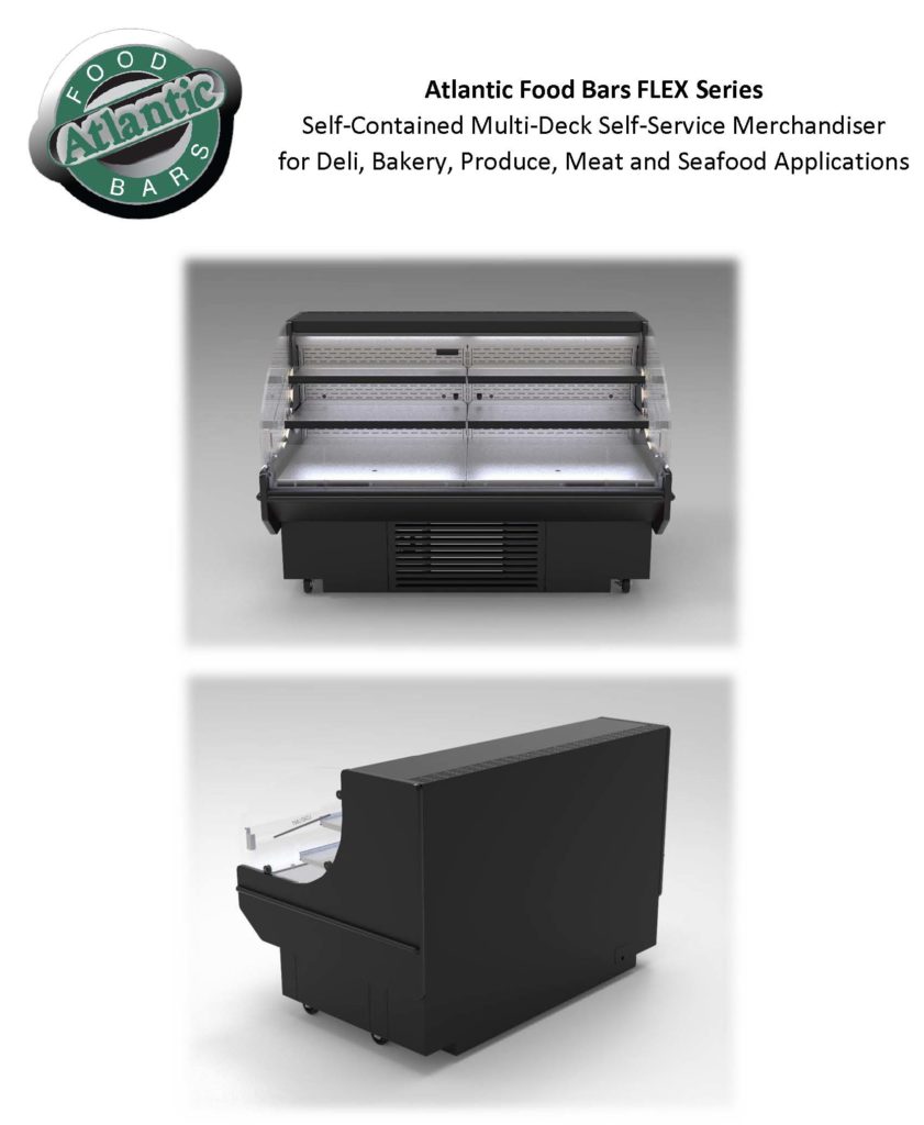 Atlantic Food Bars - FLEX Series Preview - Self-Contained Refrigerated Multi-Deck Merchandiser - Deli, Bakery, Produce, Meat and Seafood - FLXC7248_Page_2