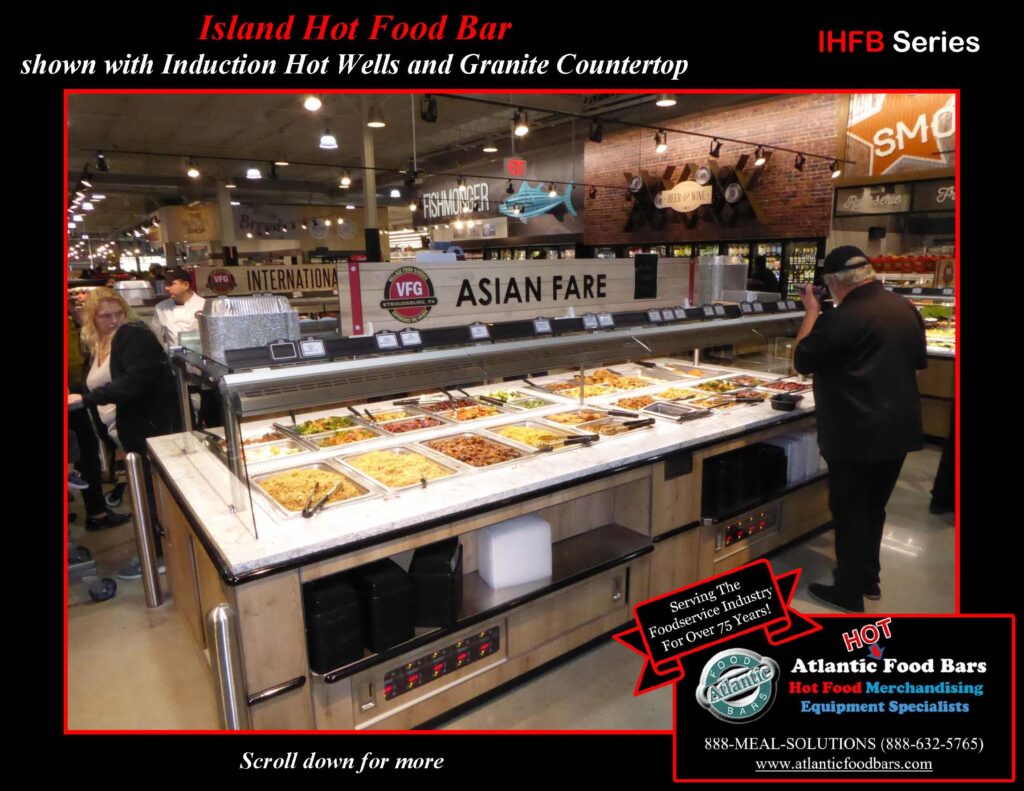 Atlantic Food Bars - Island Self Service Food Bars featuring Induction Hot Wells and Granite Countertop - IHFB14866-GC-IHW22_Page_1
