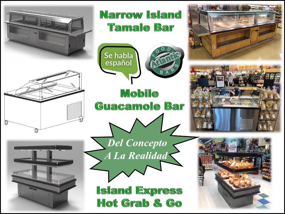 Atlantic Food Bars - Hot and Cold Food Display Equipment for Hispanic Markets 3