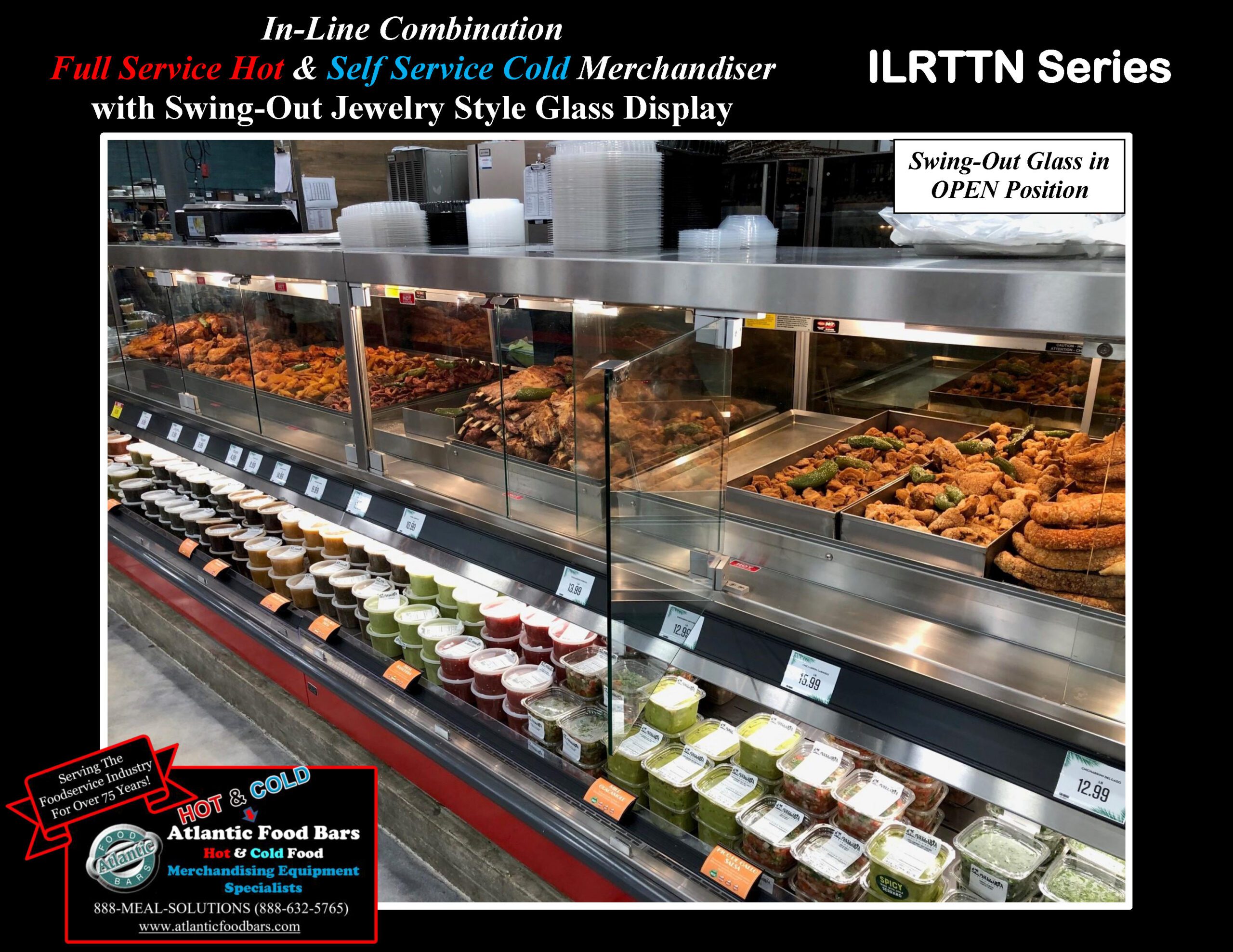 Atlantic Food Bars - Combo Full Service Hot and Self Service Cold Grab & Go Merchandiser with Swing Out Jewelry Display Glass - ILRTTN19248-CUSTOM-RSD-SRM-UO_Page_2